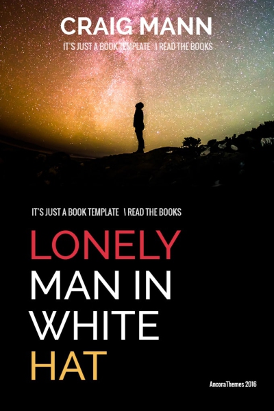 Lonely Man in White Hat